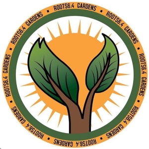 Roots 6.4 Gardens logo